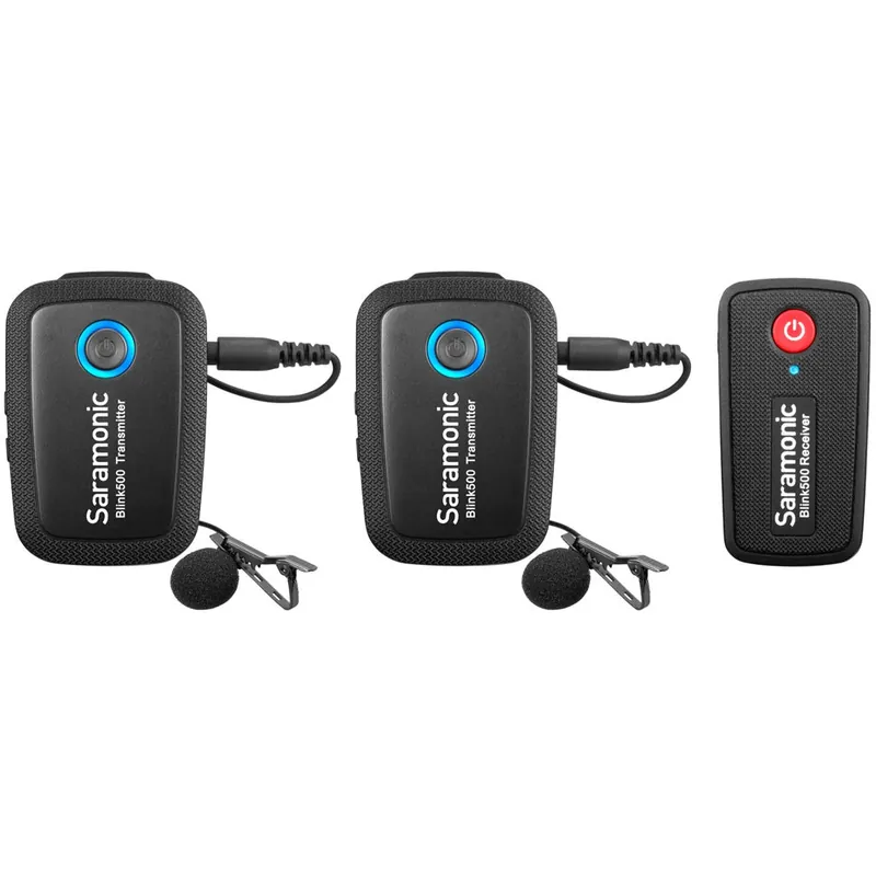 Endast idag Saramonic Blink500 B2 (TX+TX+RX) Dual Wireless Clip-On Micro